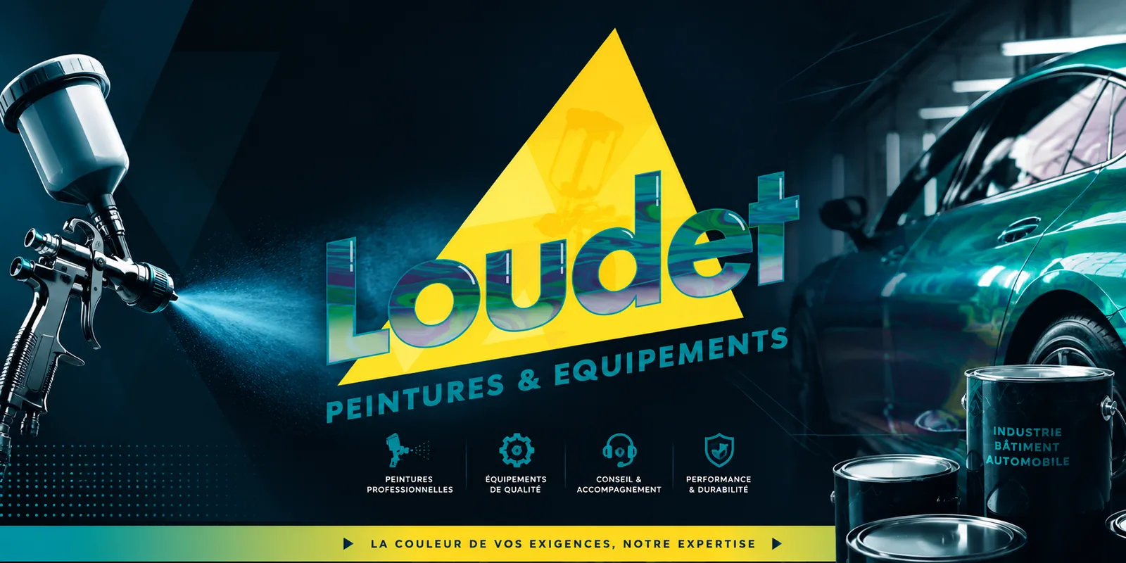 Bannière Loudet Peintures